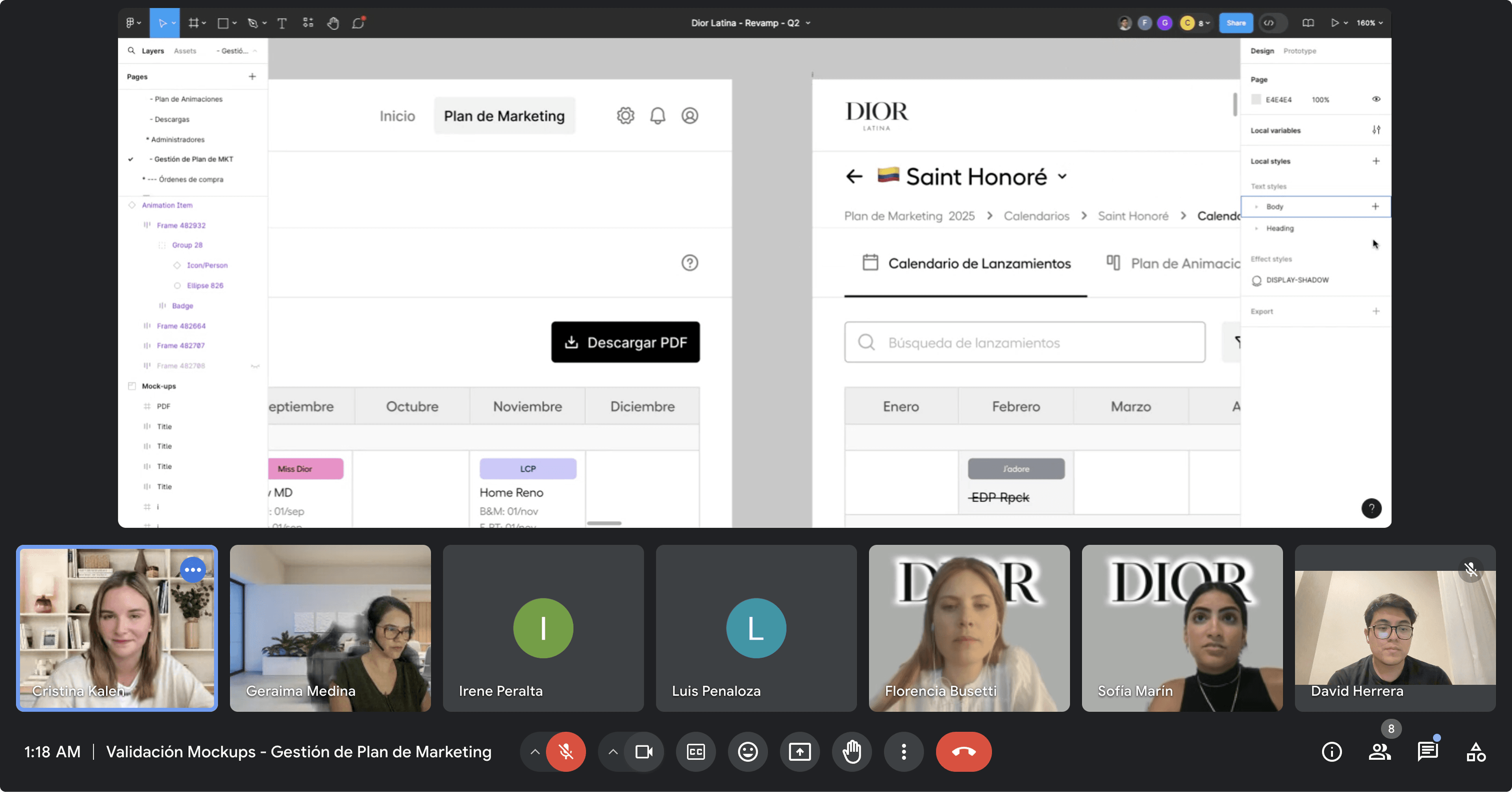 Early validation sessions and iterative prototyping